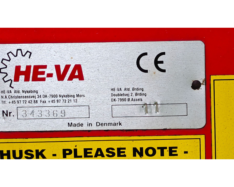 HE-VA TIP ROLLER 820 Cambridge ringe