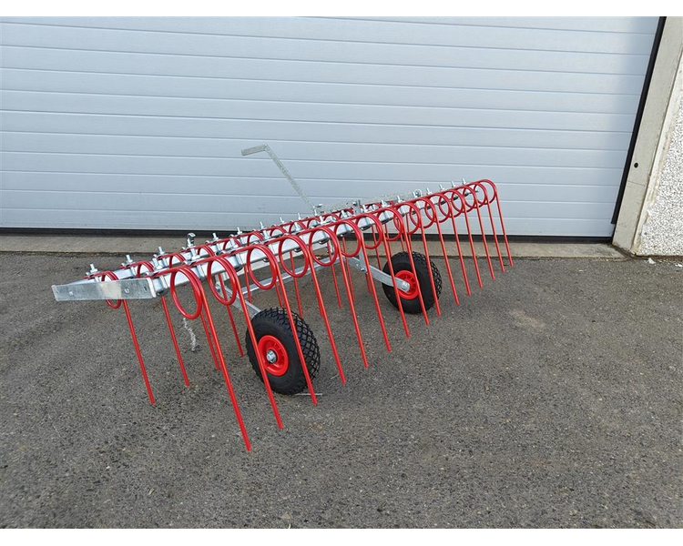 Anker Bjerre Riven Gårdspladsharve 150cm Inkl. Kugletræk