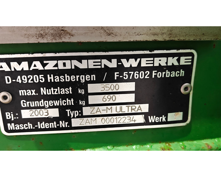 Amazone ZA-M 2300 Ultra Profis