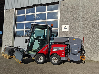 Timan 3330 4WD MEGET PÆN STAND - KOST; V-PLOV, SPREDER