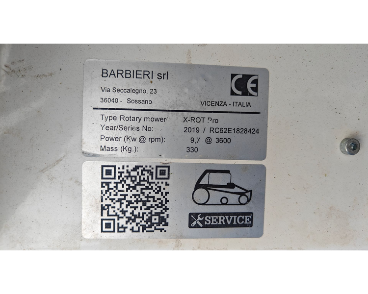 X-rot 80 cm med Kawasaki FS 481