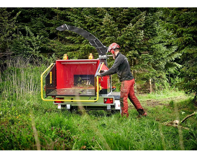 TP 215 MOBIL T m. TP Pilot+, Hatz m. DPF 59 hk, tandemtrailer og 270 graders drejekrans