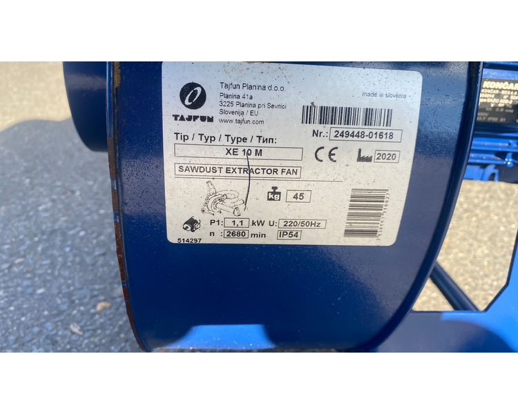 Tajfun Spånsuger FAN XE 10 M - 220 Volt