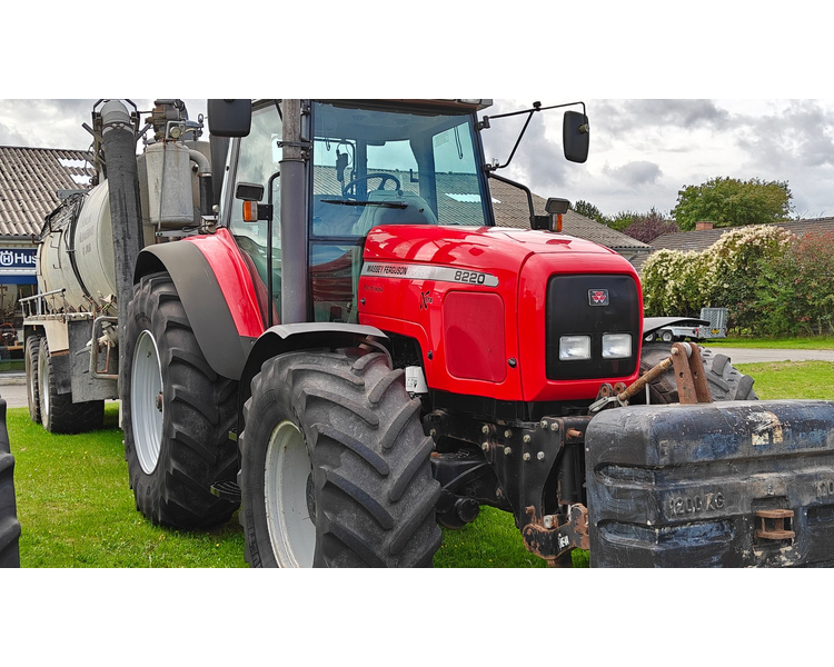 Slamsuger - spulevogn inkl. Massey Ferguson 8220 Traktor