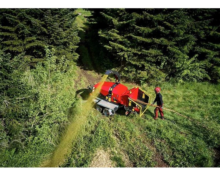 TP 215 MOBIL T m. TP Pilot+, Hatz m. DPF 59 hk, tandemtrailer og 270 graders drejekrans