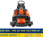 Husqvarna R 216T AWD NY MODEL Inkl. 103 cm klippebord/ klippeaggregat