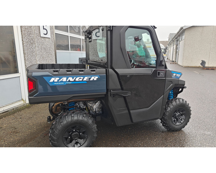 Polaris Ranger 570 Nordic Pro Lukket kabine med varme
