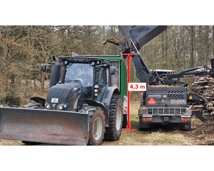 PEZZOLATO PTH 1200/1000 Med CLAAS 5000 XERION