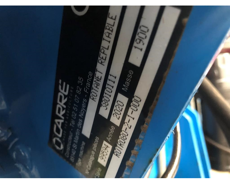 Carré Rotanet Repliable  8 m.