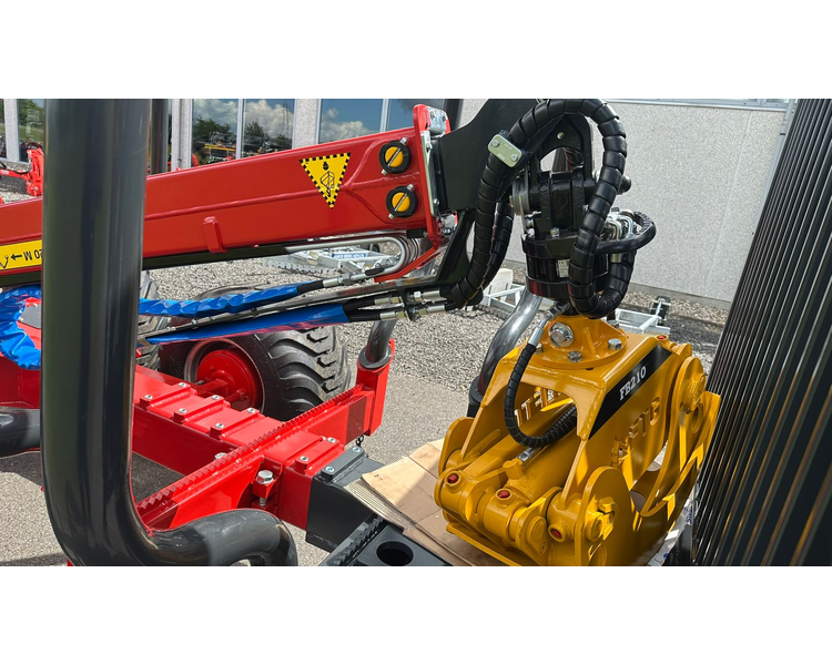 FTG-Källefall FB100 / FB73T FB 100 Skovvogn med 7,3 m kran