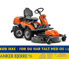 Husqvarna R 318X Inkl. 112 cm klippebord / klippeaggregat