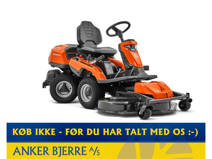 Husqvarna R 318X Inkl. 112 cm klippebord / klippeaggregat