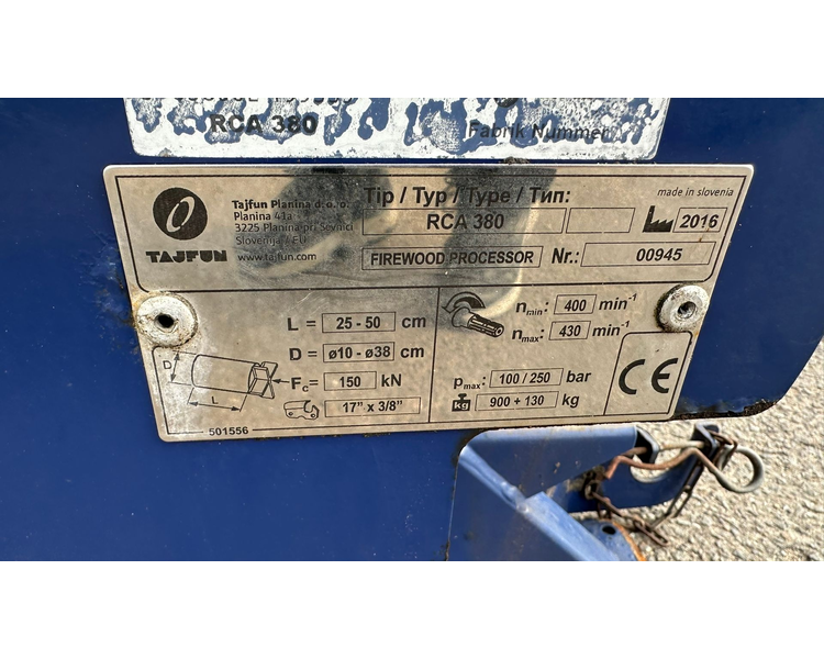 Tajfun RCA 380 RCA 380