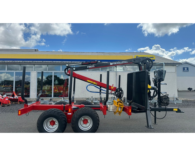 FTG-Källefall FB90 / FB63Ts FTG FB90 skovvogn med 63m kran