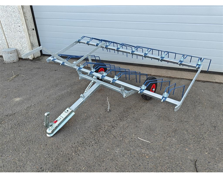 Anker Bjerre Riven Gårdspladsstrigle 150cm Inkl. kugletræk