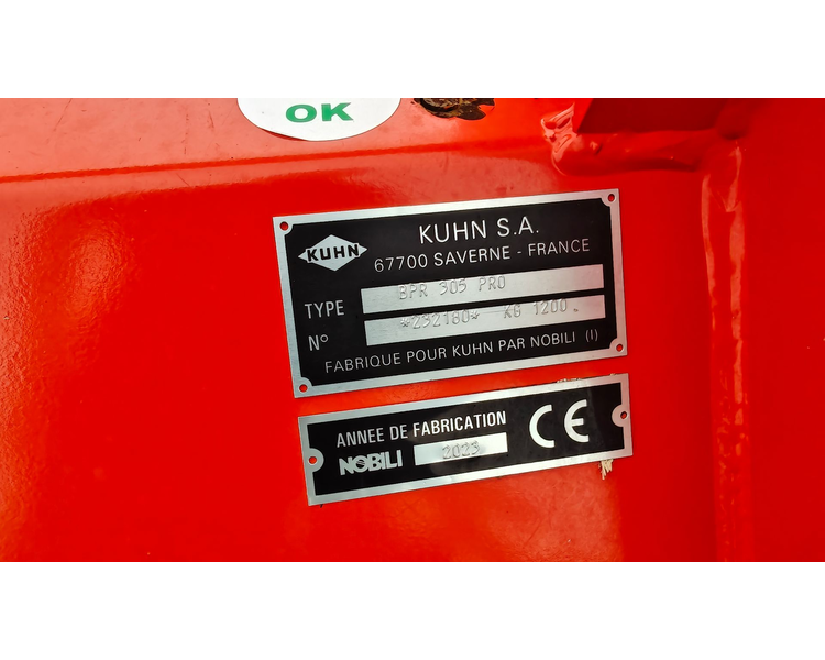 Kuhn BP 8300 og BPR 305