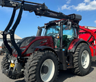 Valtra T234s Med Jenz 360 Flishugger og Alsidig 23m3 Flisvogn