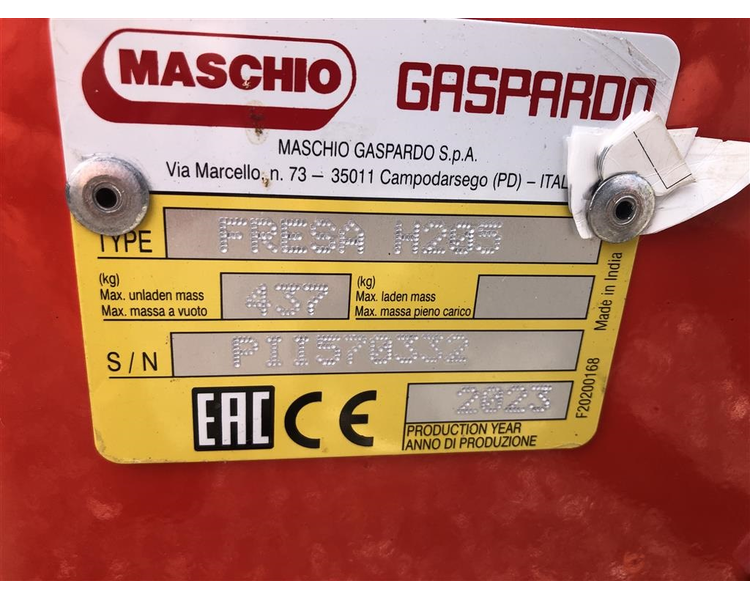 Maschio H 205 PÅ LAGER TIL OMGÅENDE LEVERING