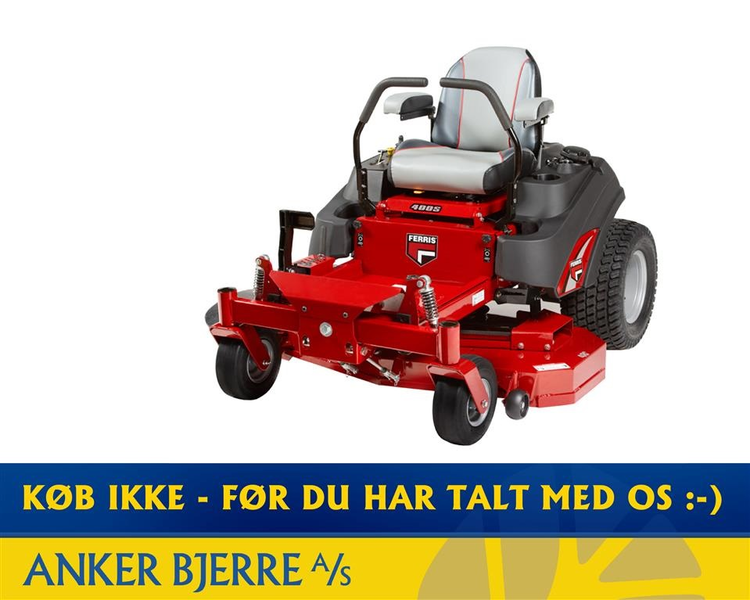 Ferris ZT 400 IS Zero Turn inkl. 122 cm klippebord (mulch, bagudkast eller sideudkast)
