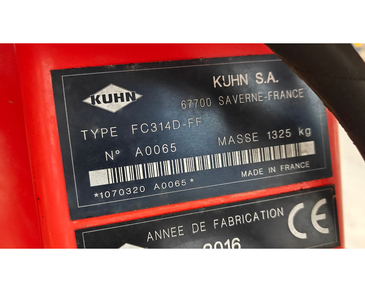 Kuhn FC314D-FF