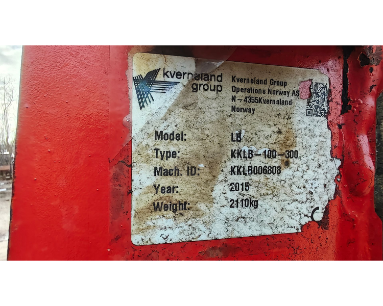 Kverneland LB 100-5 furet hydr variabel Packomat S