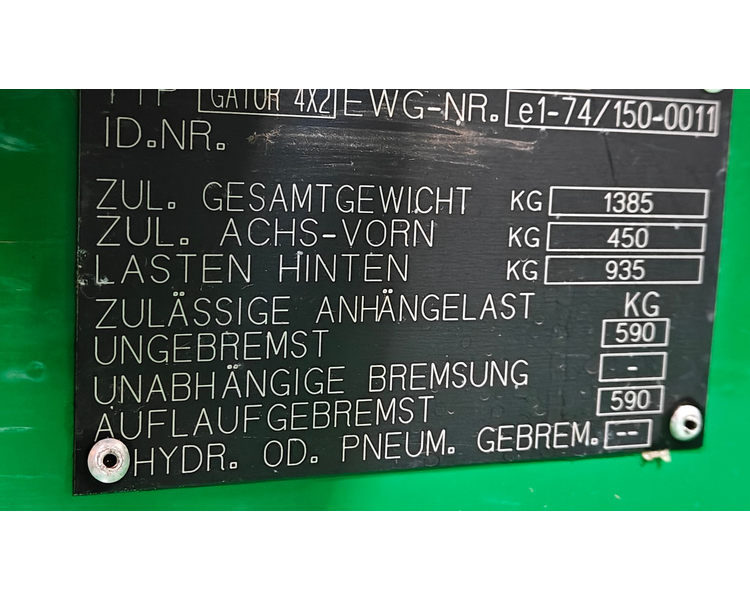 John Deere GATOR HPX DIESEL