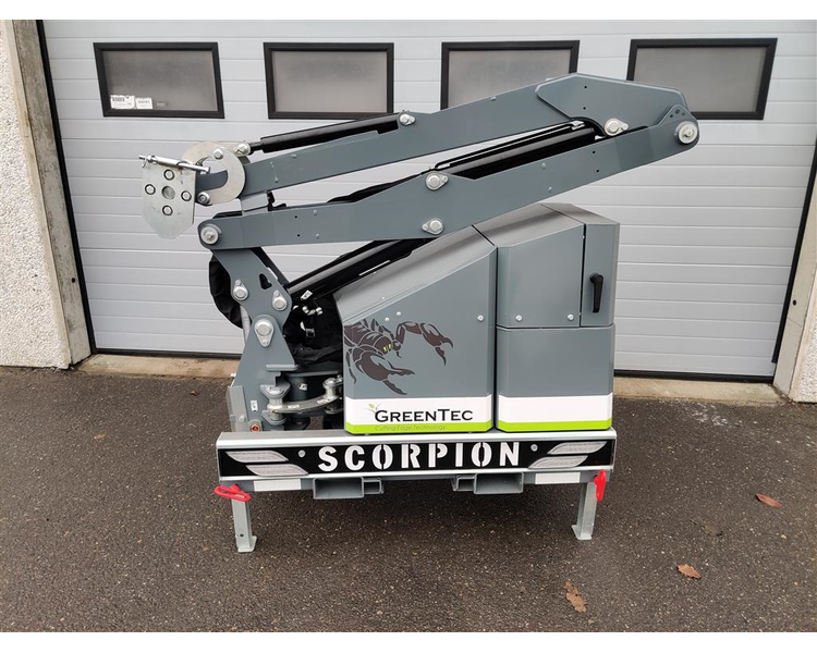GreenTec Scorpion 430 Basic Front Hydraulisk trukket (til læssemaskiner)