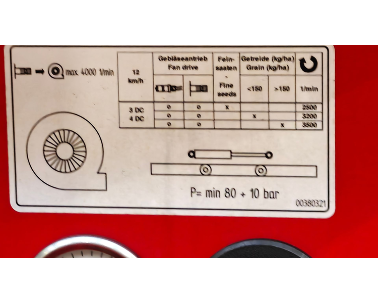 Horsch Pronto 4 DC 4m såmaskine m. Amoniak udstyr og fronttank