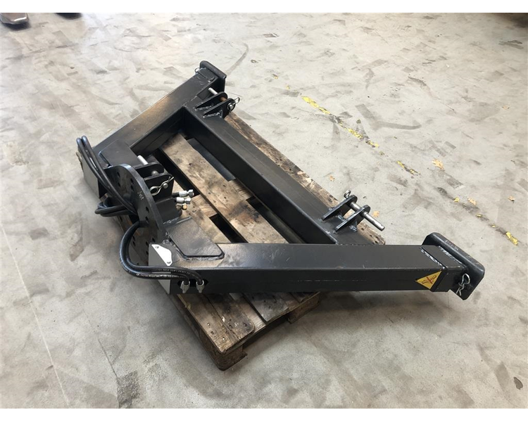 Kran stativ med hydrauliske støtteben