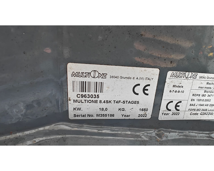 MultiOne 8.4Sk KUN 350 timer