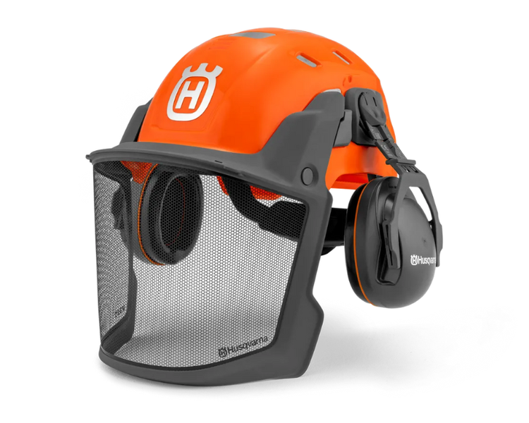 Husqvarna Technical skovhjelm, orange | Anker Bjerre A/S