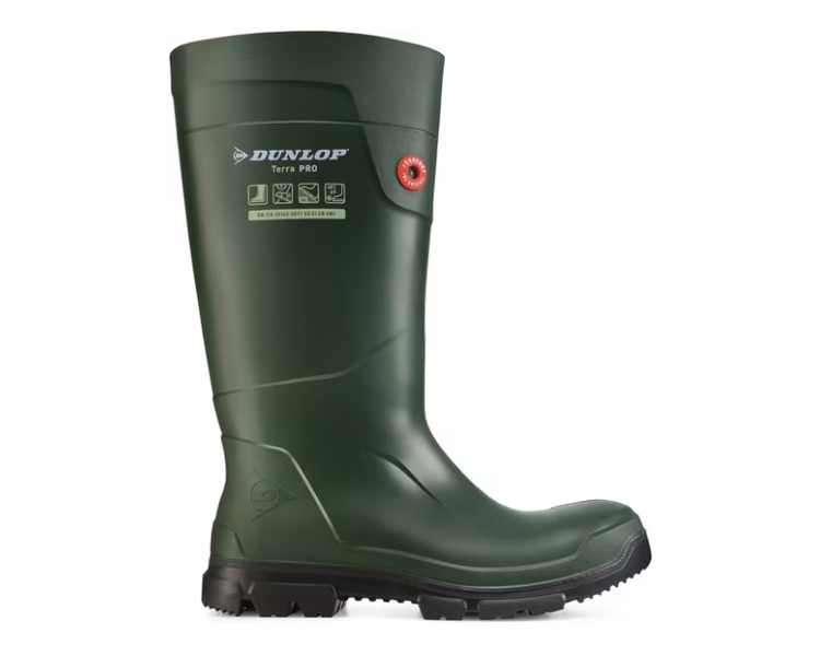 Dunlop gummistøvle TerraPRO grøn