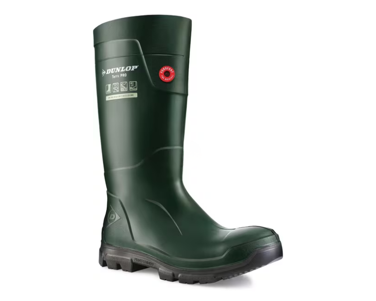 Dunlop gummistøvle TerraPRO grøn