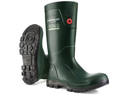 Dunlop gummistøvle TerraPRO grøn