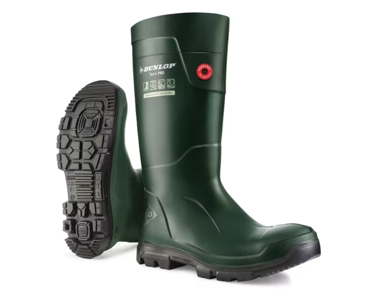 Dunlop gummistøvle TerraPRO grøn