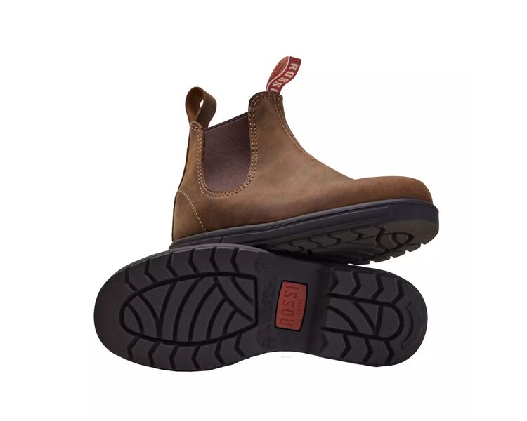 Rossi Endura 303 Tan støvle, str 42-46 | Anker Bjerre A/S