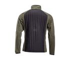 Herre hybrid/fleece jakke oliven str. S-XXL