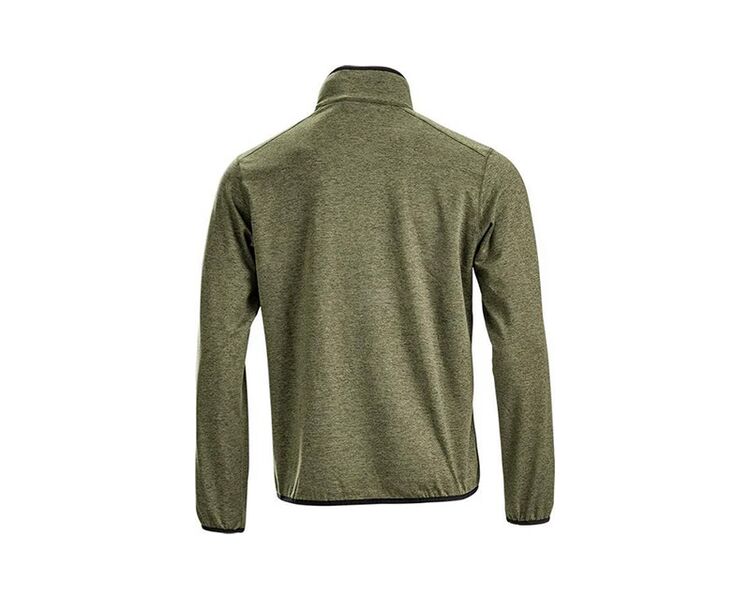 Fleece shirt 1/2 zip, olive, XL