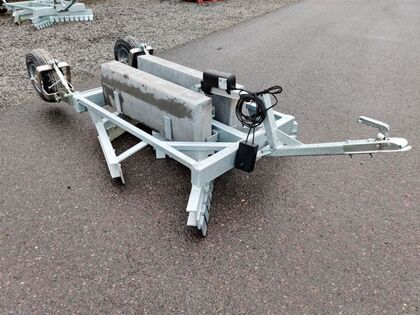 Anker Bjerre vejhøvl B120-EL - m. vægtklodser