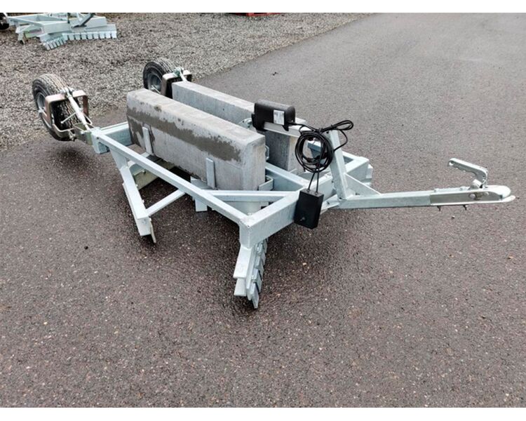 Anker Bjerre vejhøvl B120-EL - m. vægtklodser