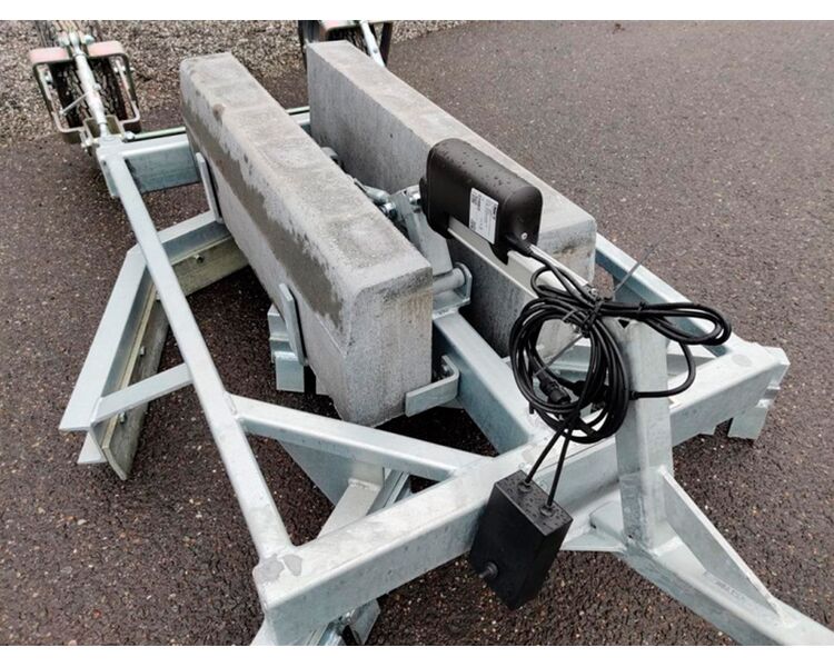 Anker Bjerre vejhøvl B120-EL - m. vægtklodser 2