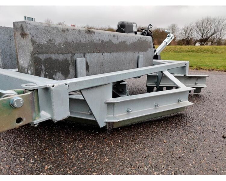 Anker Bjerre vejhøvl B120-EL - m. vægtklodser 3