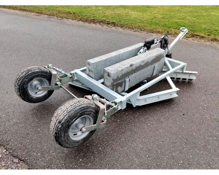 Anker Bjerre vejhøvl B120-EL - m. vægtklodser 4