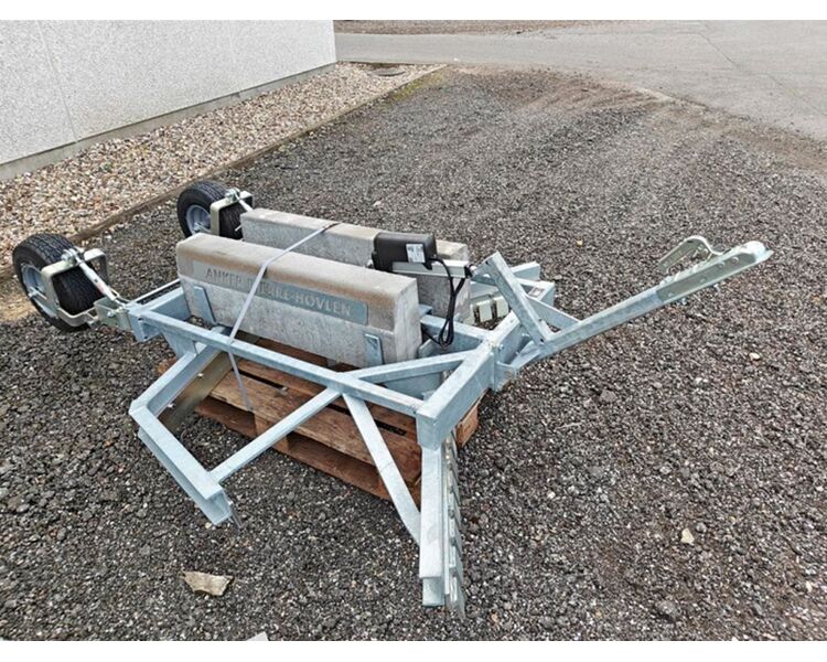 Anker Bjerre Høvlen B165-EL m. vægtklodser