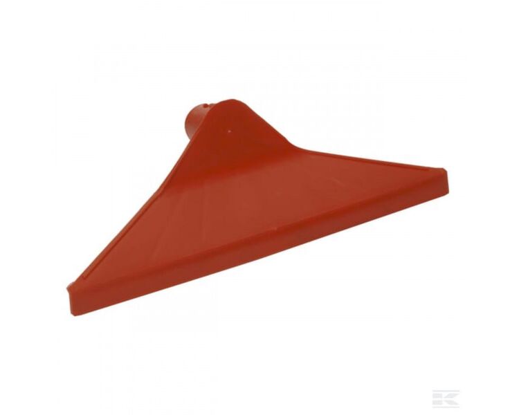 Møgskraber plast rød trekant