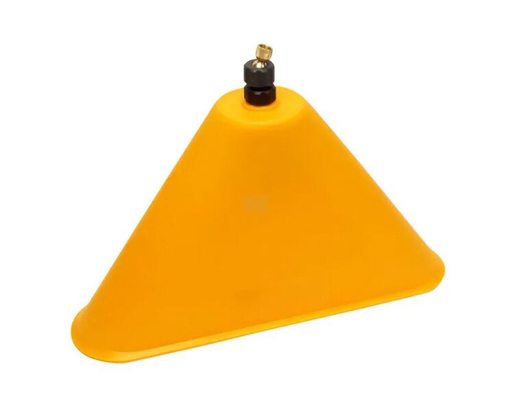 Volpi dyseskærm til fladdyse. Bredde: 40 cm. Farve: Gul.