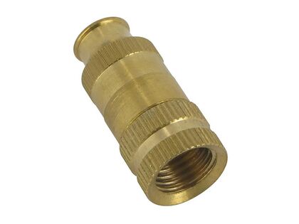 Komplet og indstillelig messing dyse til Volpi.