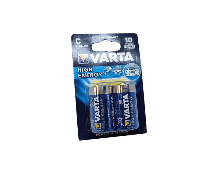 Varta High Energy batteri LR14 2stk.SB