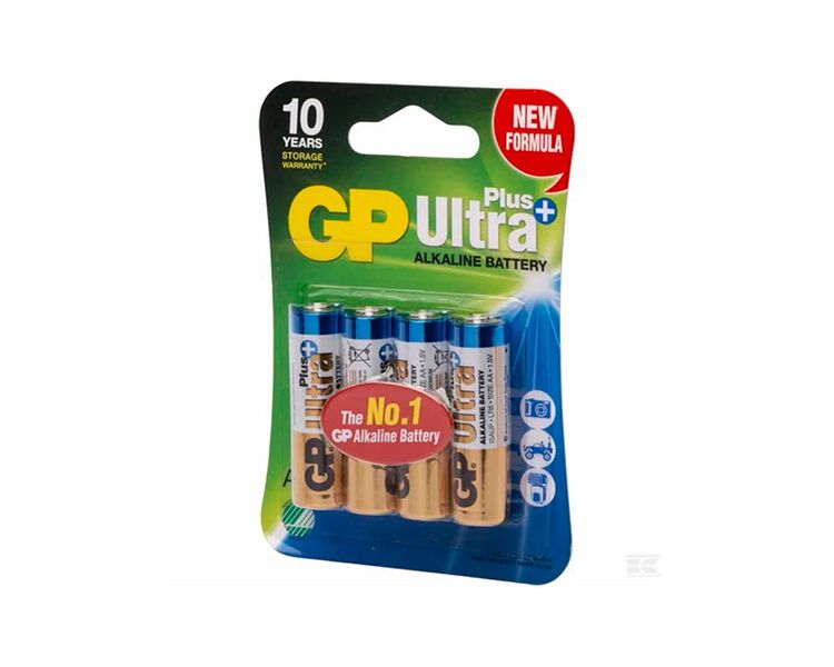 Batteri 4 stk/pk AA ULTRA PLUS