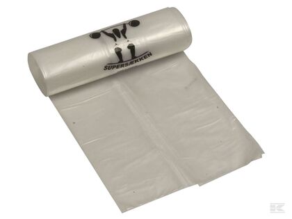 Affaldssække, 70 X 110, klar, 10 stk